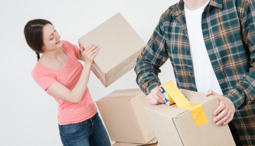 Packing and loading service for Sydenham Hill removals