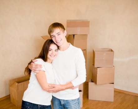 Packing and loading furniture for a local move