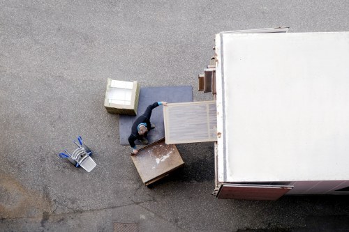 Commercial and household items prepared for a local Sydenham Hill move