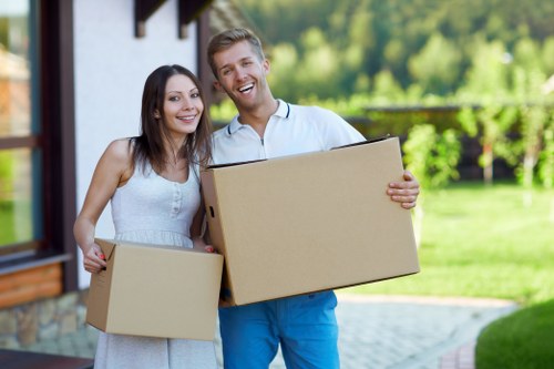House removal service handling family home furniture in South East London