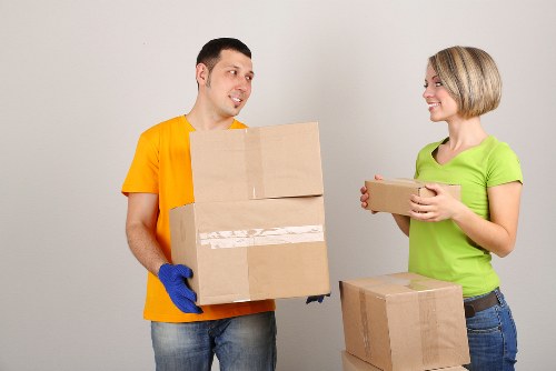 Movers handling a flat relocation with care in Sydenham Hill