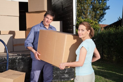 Careful furniture moving from a flat in Sydenham Hill